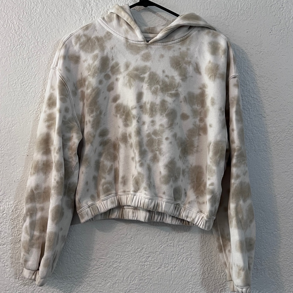 Abercrombie and fitch cropped hoodie